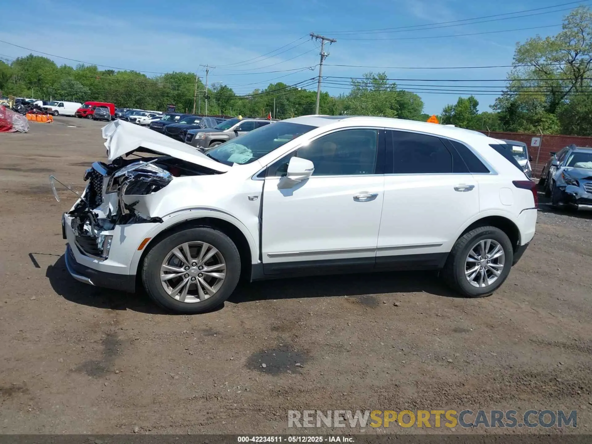14 Photograph of a damaged car 1GYKNDRS0LZ212137 CADILLAC XT5 2020