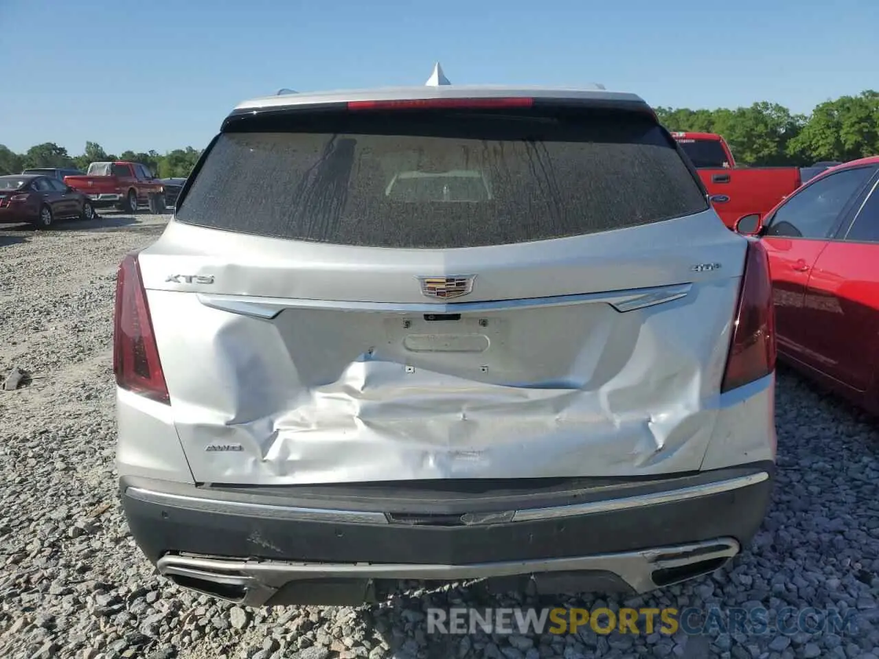 6 Photograph of a damaged car 1GYKNDRS2LZ148473 CADILLAC XT5 2020