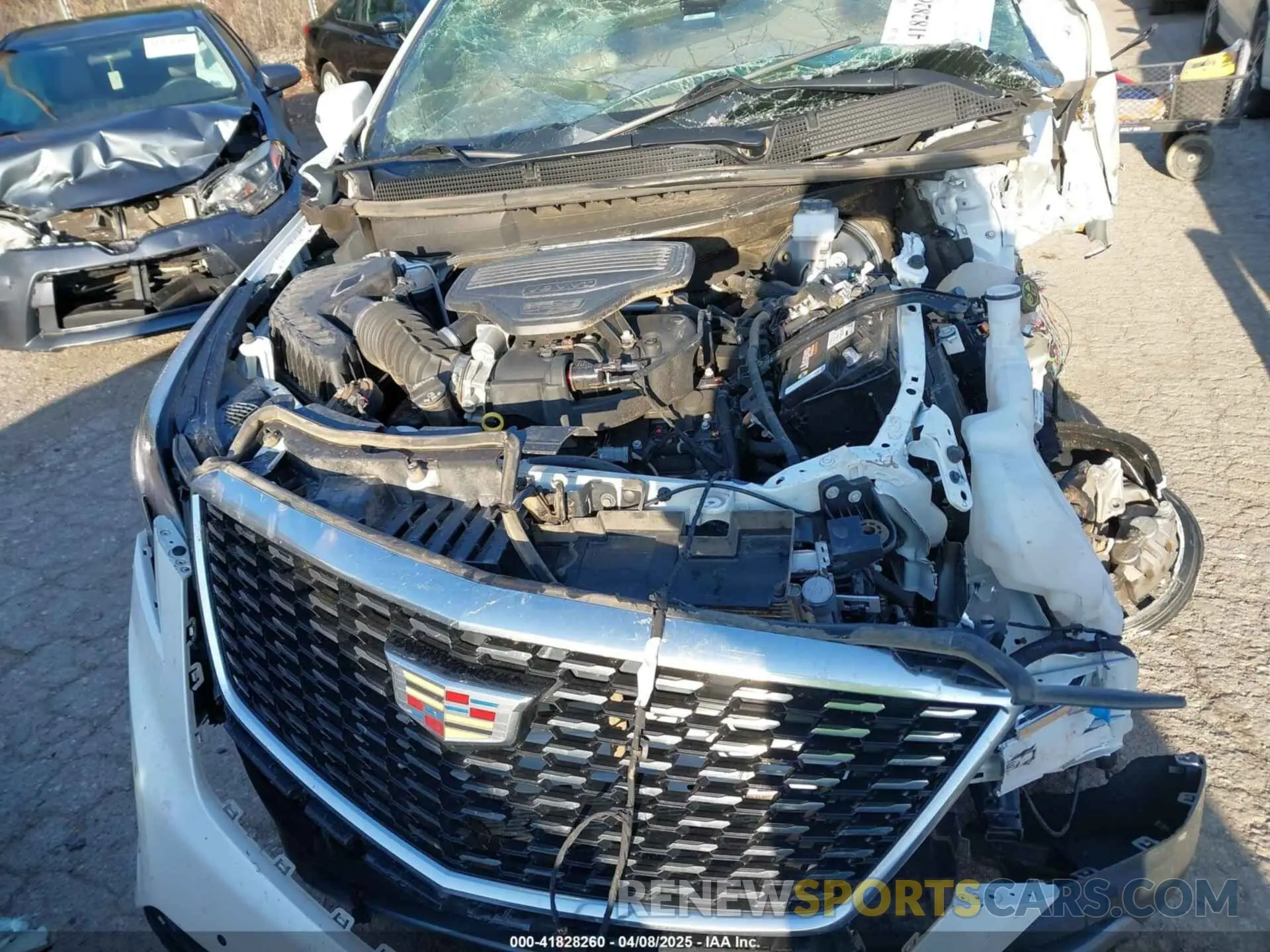 10 Photograph of a damaged car 1GYKNDRS2LZ213595 CADILLAC XT5 2020