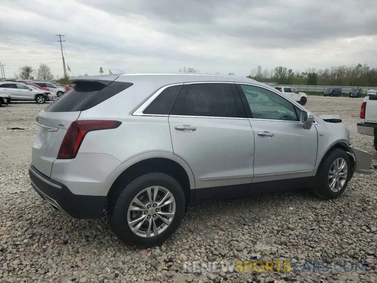3 Photograph of a damaged car 1GYKNDRS4LZ143663 CADILLAC XT5 2020