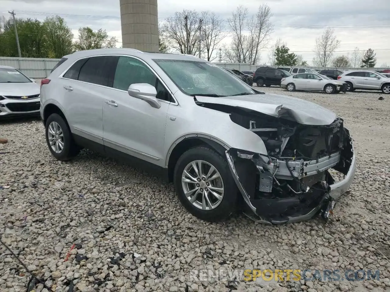 4 Photograph of a damaged car 1GYKNDRS4LZ143663 CADILLAC XT5 2020