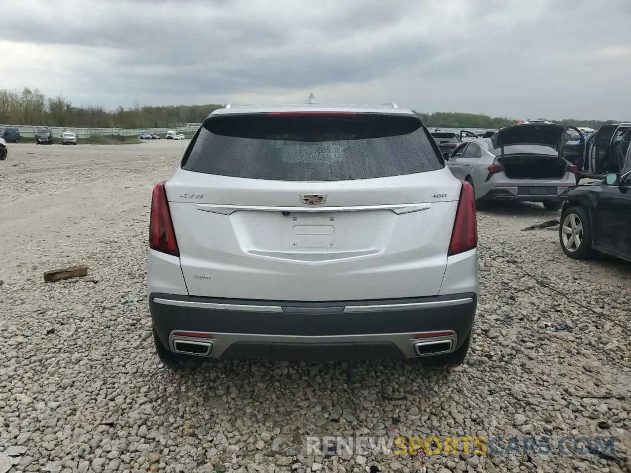 6 Photograph of a damaged car 1GYKNDRS4LZ143663 CADILLAC XT5 2020