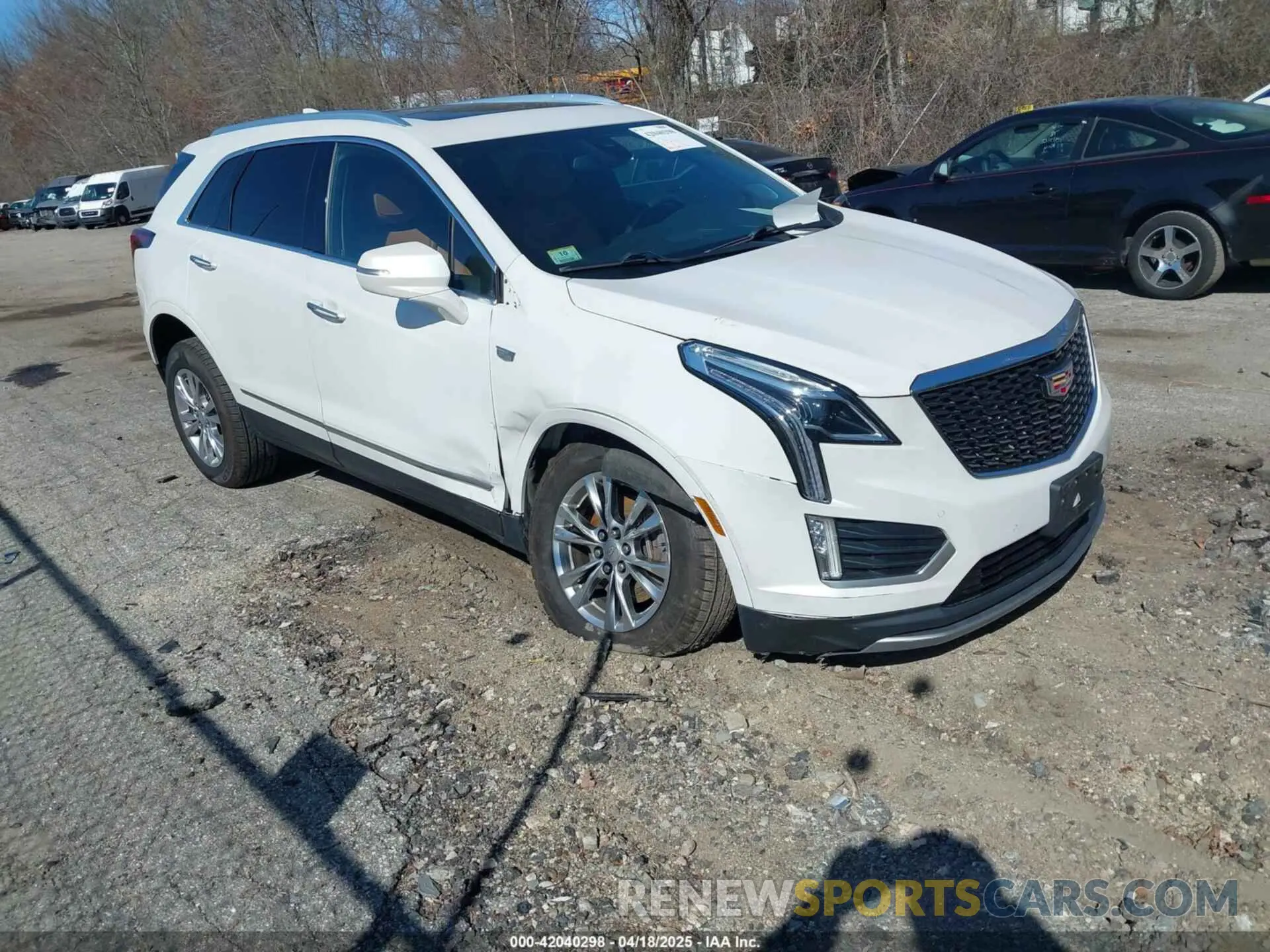 1 Photograph of a damaged car 1GYKNDRS7LZ113038 CADILLAC XT5 2020