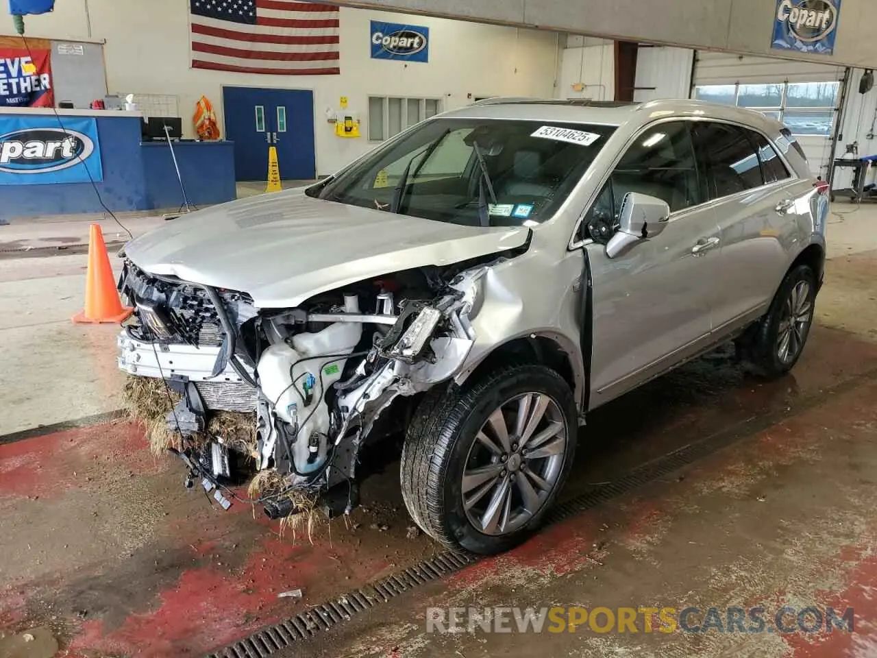 1 Фотография поврежденного автомобиля 1GYKNDRS9LZ178411 CADILLAC XT5 2020