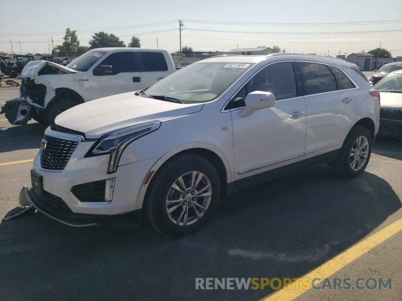 1 Фотография поврежденного автомобиля 1GYKNDRSXLZ186890 CADILLAC XT5 2020
