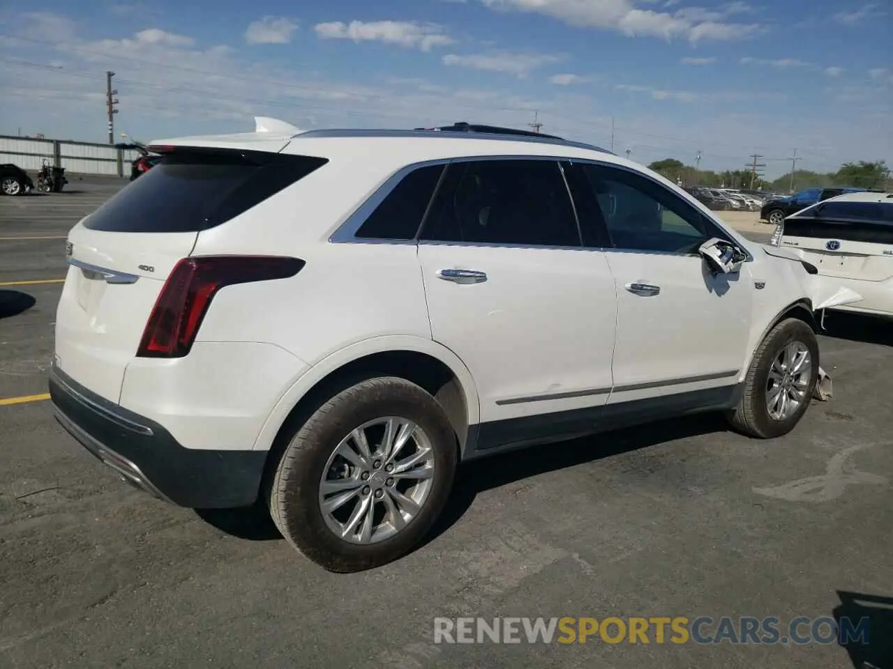 3 Фотография поврежденного автомобиля 1GYKNDRSXLZ186890 CADILLAC XT5 2020