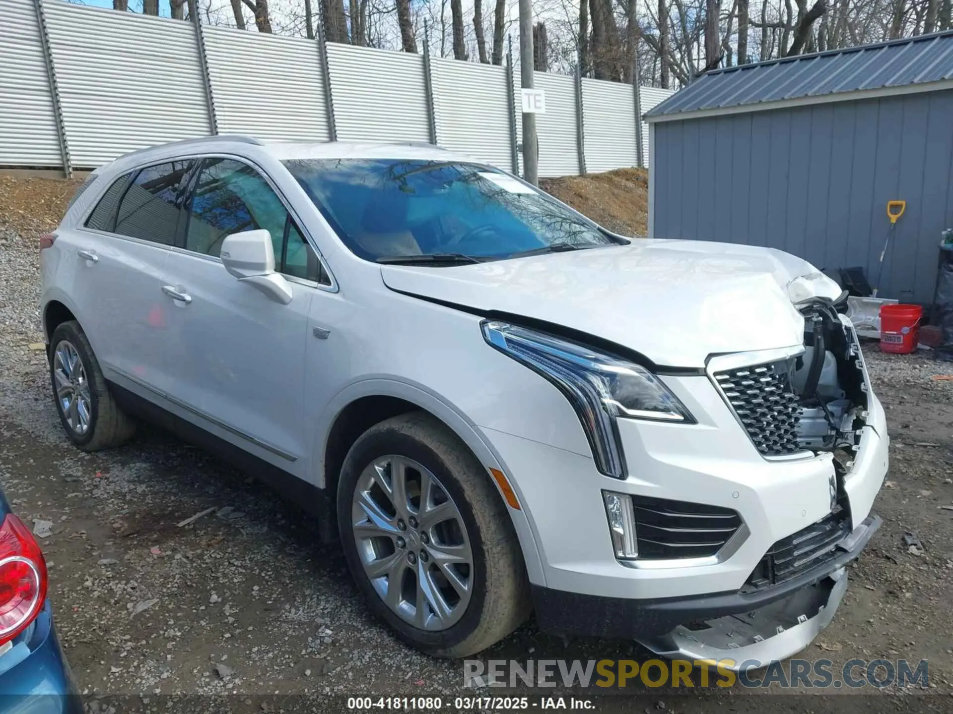 1 Фотография поврежденного автомобиля 1GYKNDRSXLZ205681 CADILLAC XT5 2020