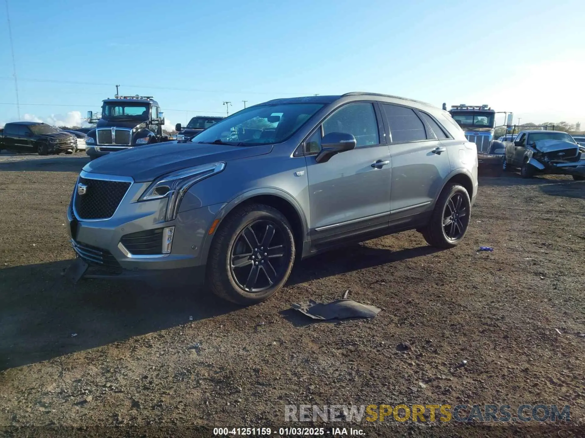 2 Photograph of a damaged car 1GYKNGRS6LZ147506 CADILLAC XT5 2020