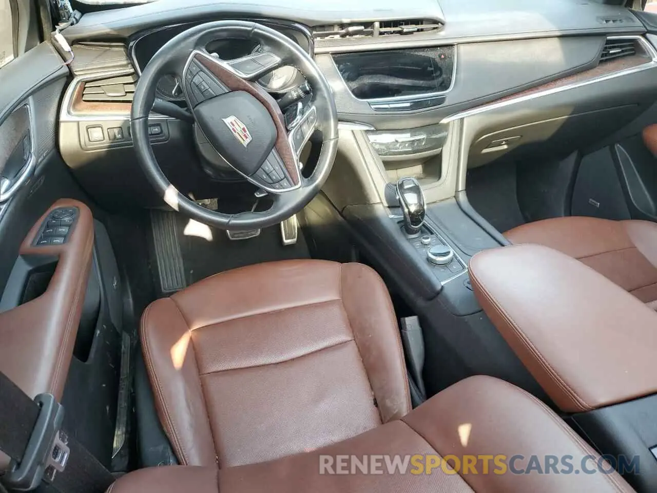8 Фотография поврежденного автомобиля 1GYKNGRS7LZ189862 CADILLAC XT5 2020