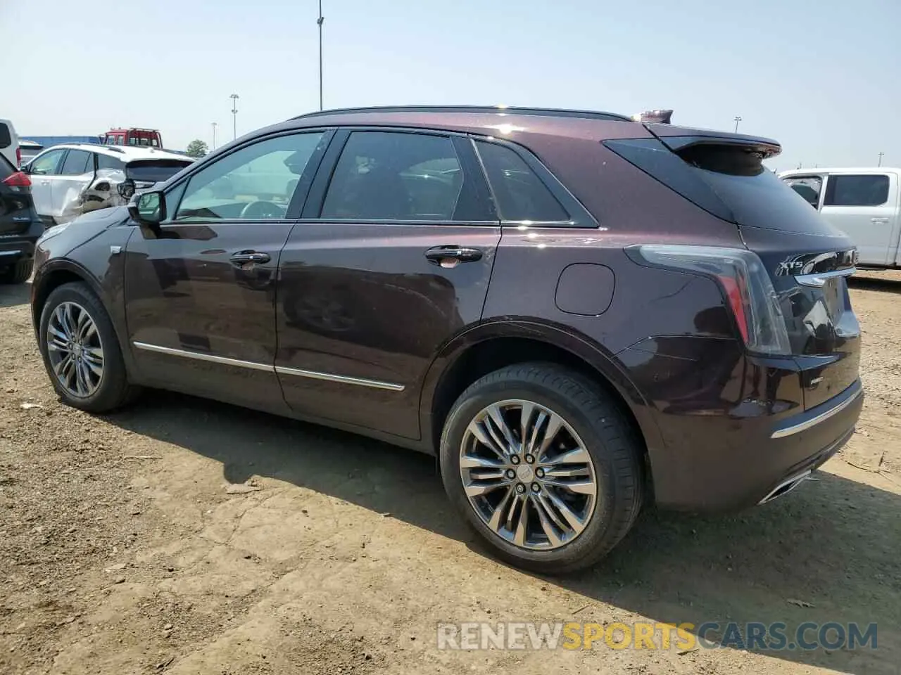 2 Photograph of a damaged car 1GYKNGRS7LZ231723 CADILLAC XT5 2020