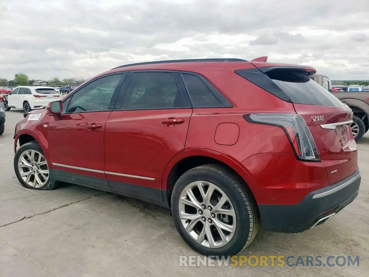 2 Фотография поврежденного автомобиля 1GYKNGRSXLZ224734 CADILLAC XT5 2020
