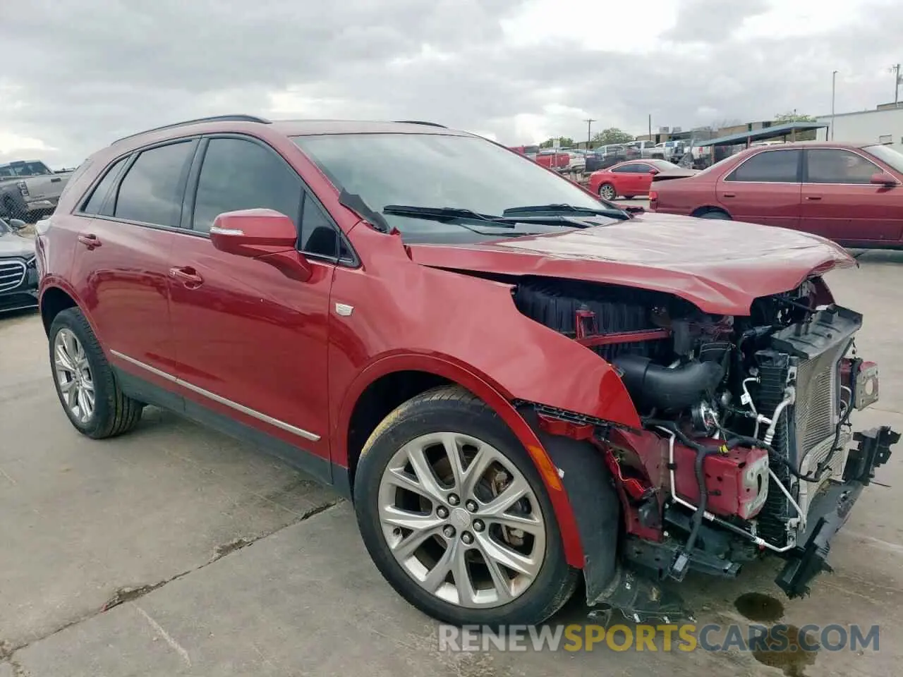 4 Фотография поврежденного автомобиля 1GYKNGRSXLZ224734 CADILLAC XT5 2020