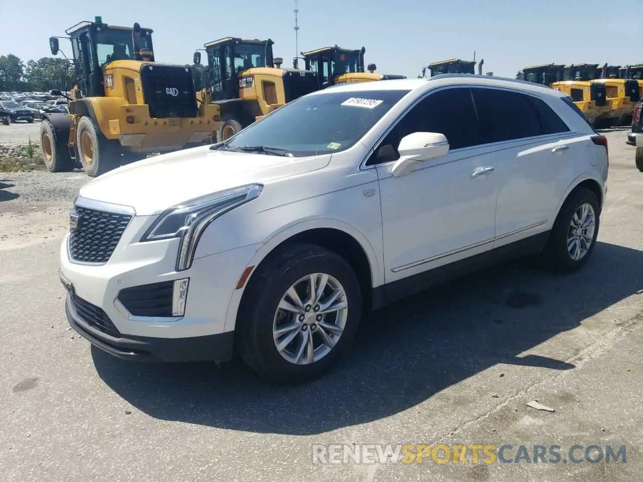 1 Фотография поврежденного автомобиля 1GYKNAR45MZ112407 CADILLAC XT5 2021