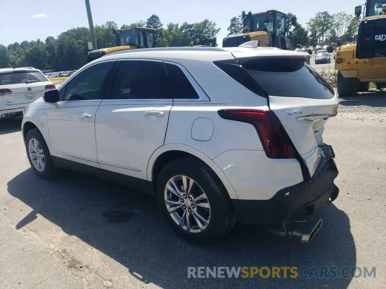 2 Фотография поврежденного автомобиля 1GYKNAR45MZ112407 CADILLAC XT5 2021