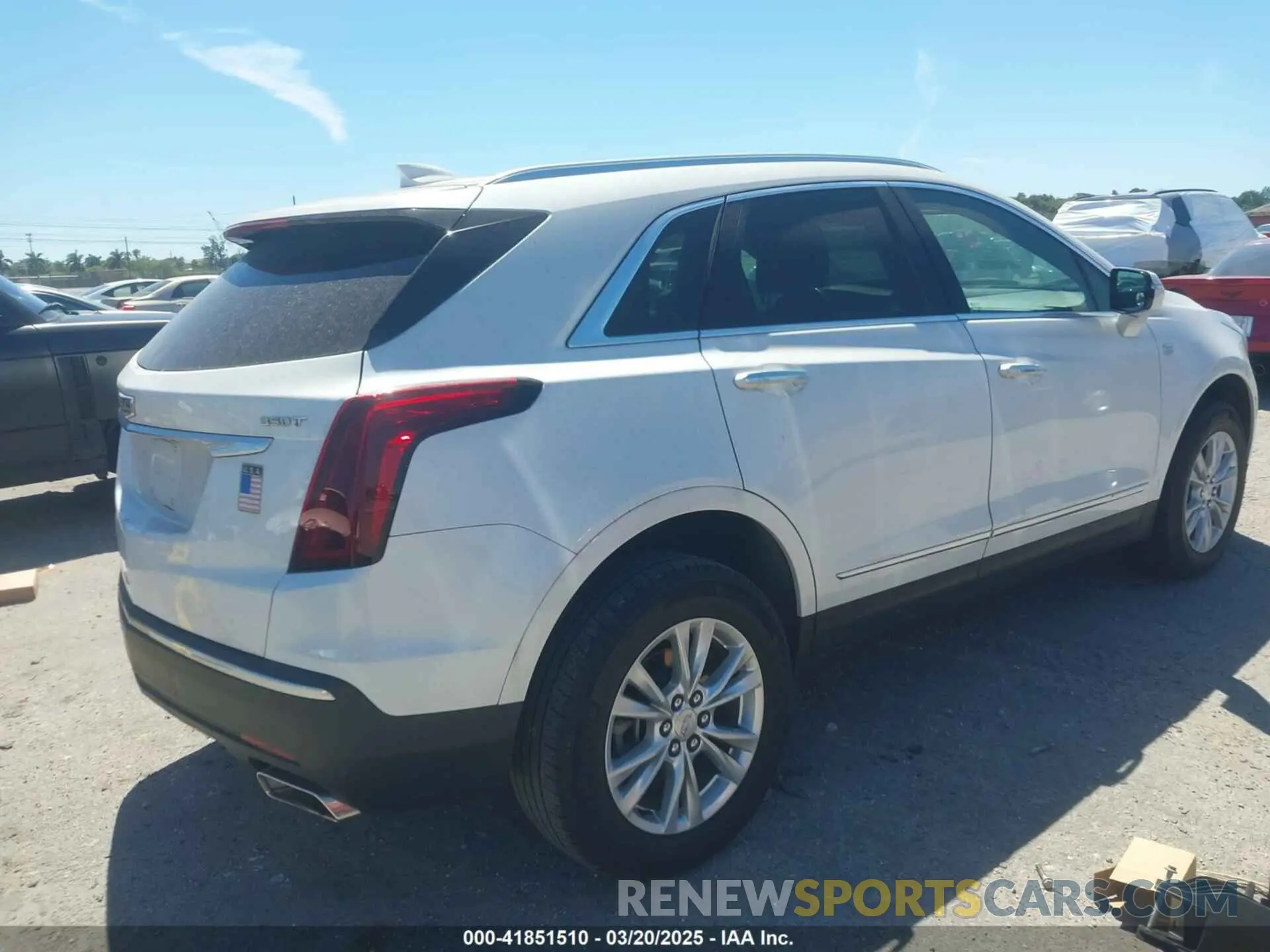 4 Photograph of a damaged car 1GYKNAR48MZ149757 CADILLAC XT5 2021