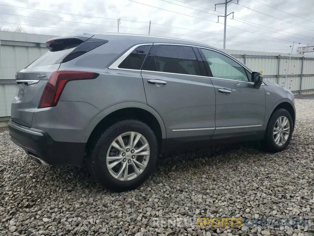 3 Photograph of a damaged car 1GYKNBR49MZ147215 CADILLAC XT5 2021