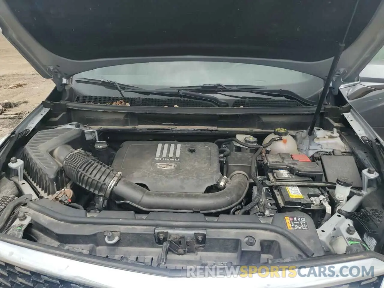 12 Фотография поврежденного автомобиля 1GYKNBR49MZ221393 CADILLAC XT5 2021