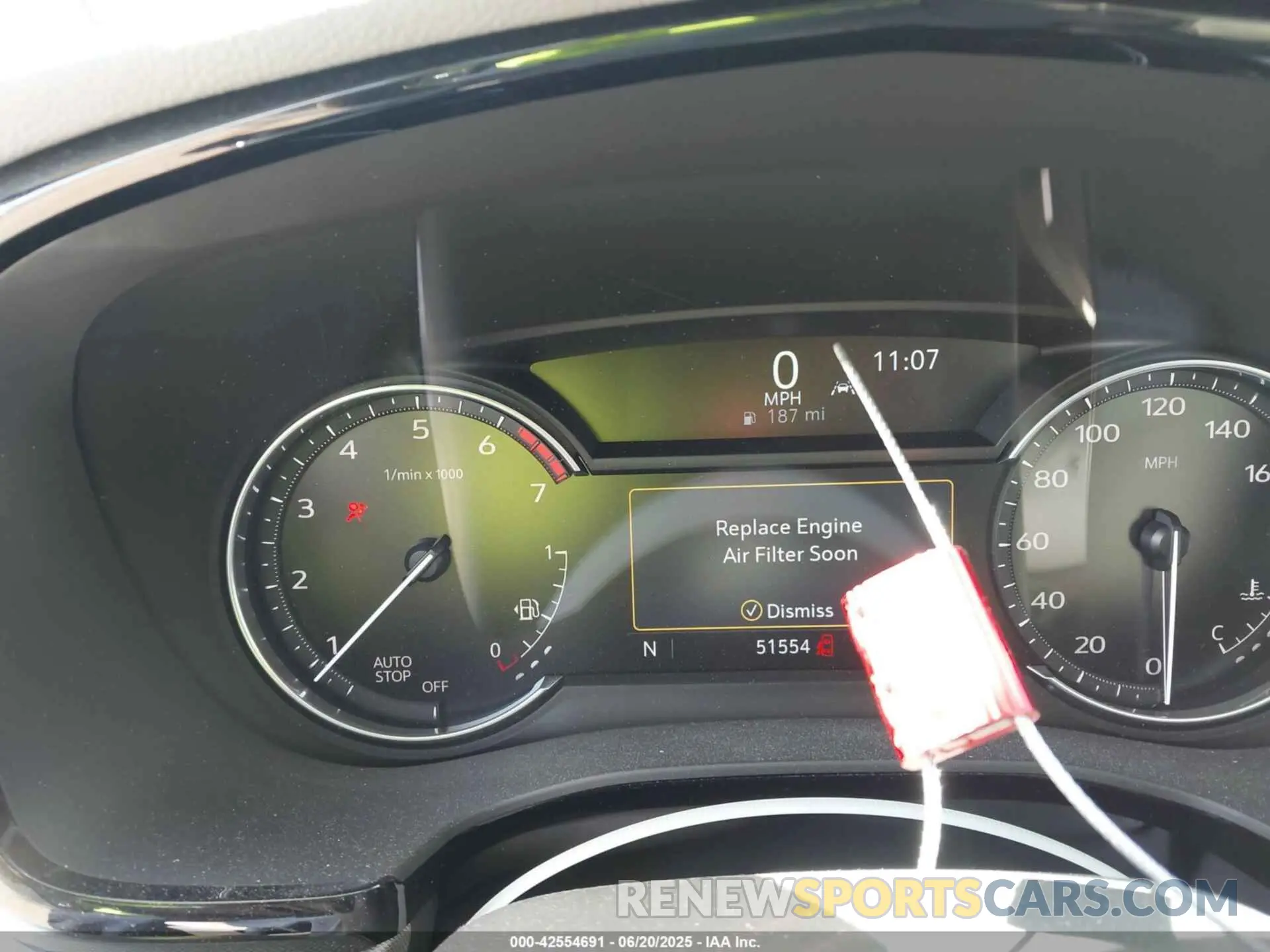 7 Фотография поврежденного автомобиля 1GYKNCR46MZ174474 CADILLAC XT5 2021