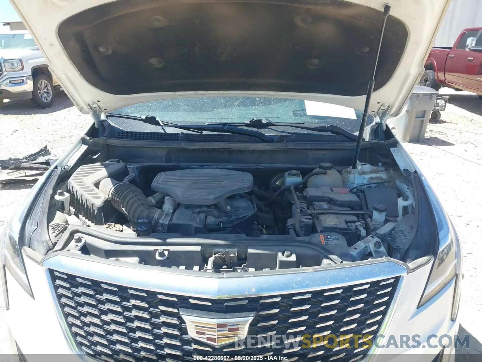 10 Photograph of a damaged car 1GYKNCRS1MZ129036 CADILLAC XT5 2021