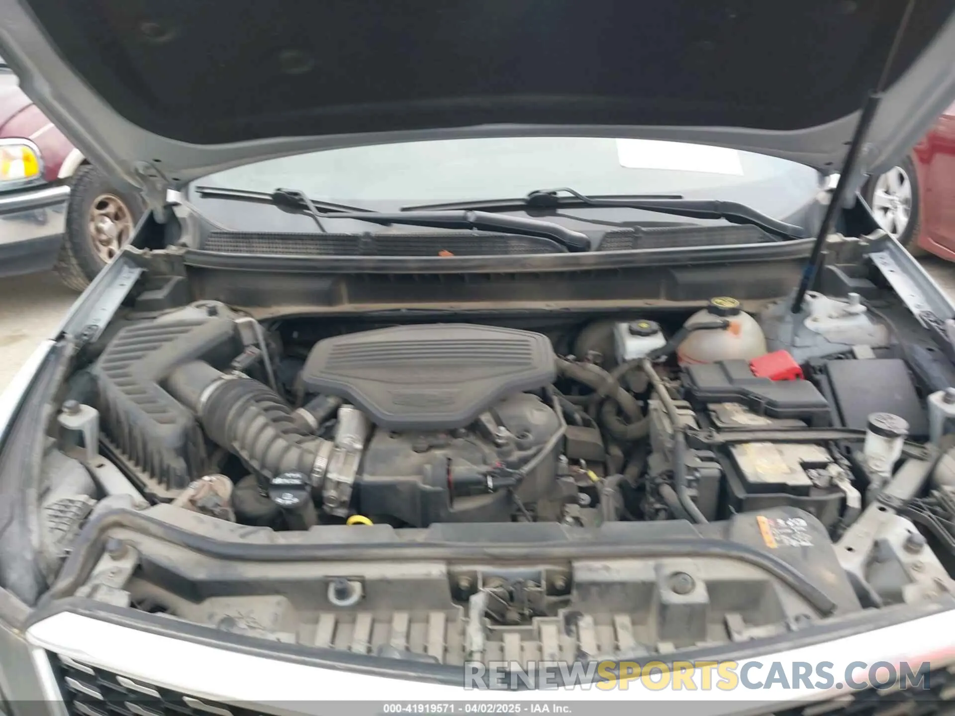 10 Photograph of a damaged car 1GYKNCRS5MZ128908 CADILLAC XT5 2021