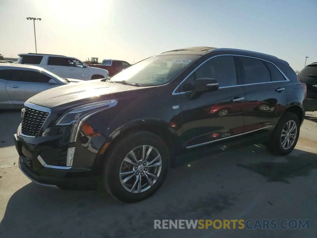 1 Photograph of a damaged car 1GYKNCRS5MZ138712 CADILLAC XT5 2021