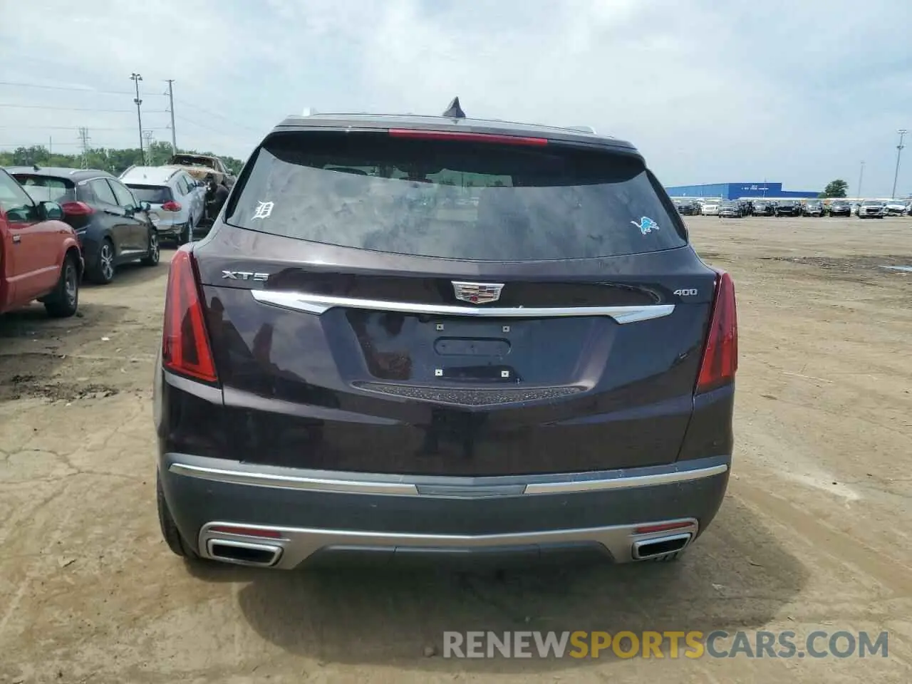 6 Photograph of a damaged car 1GYKNCRS9MZ217560 CADILLAC XT5 2021
