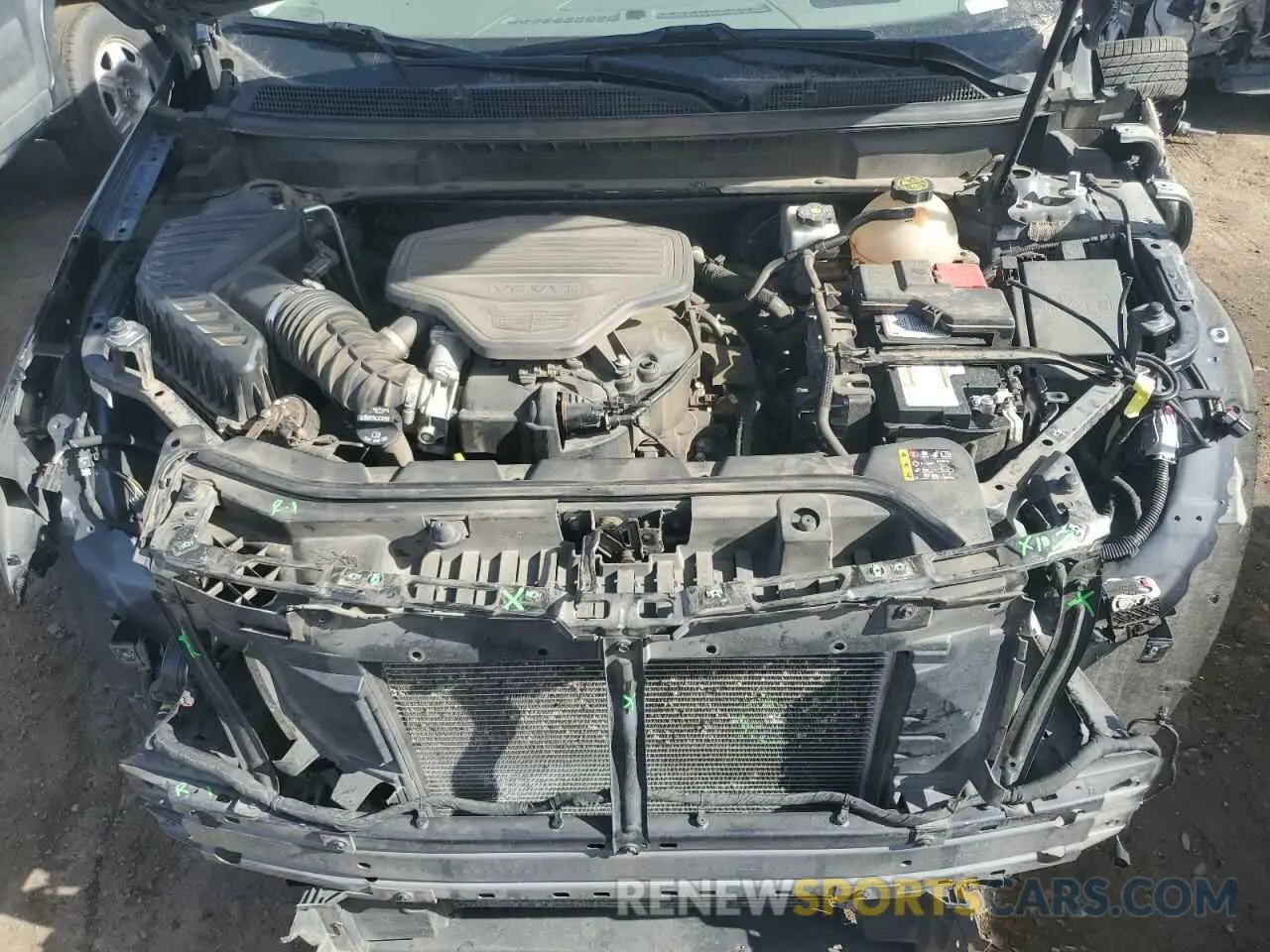 12 Фотография поврежденного автомобиля 1GYKNCRSXMZ178445 CADILLAC XT5 2021