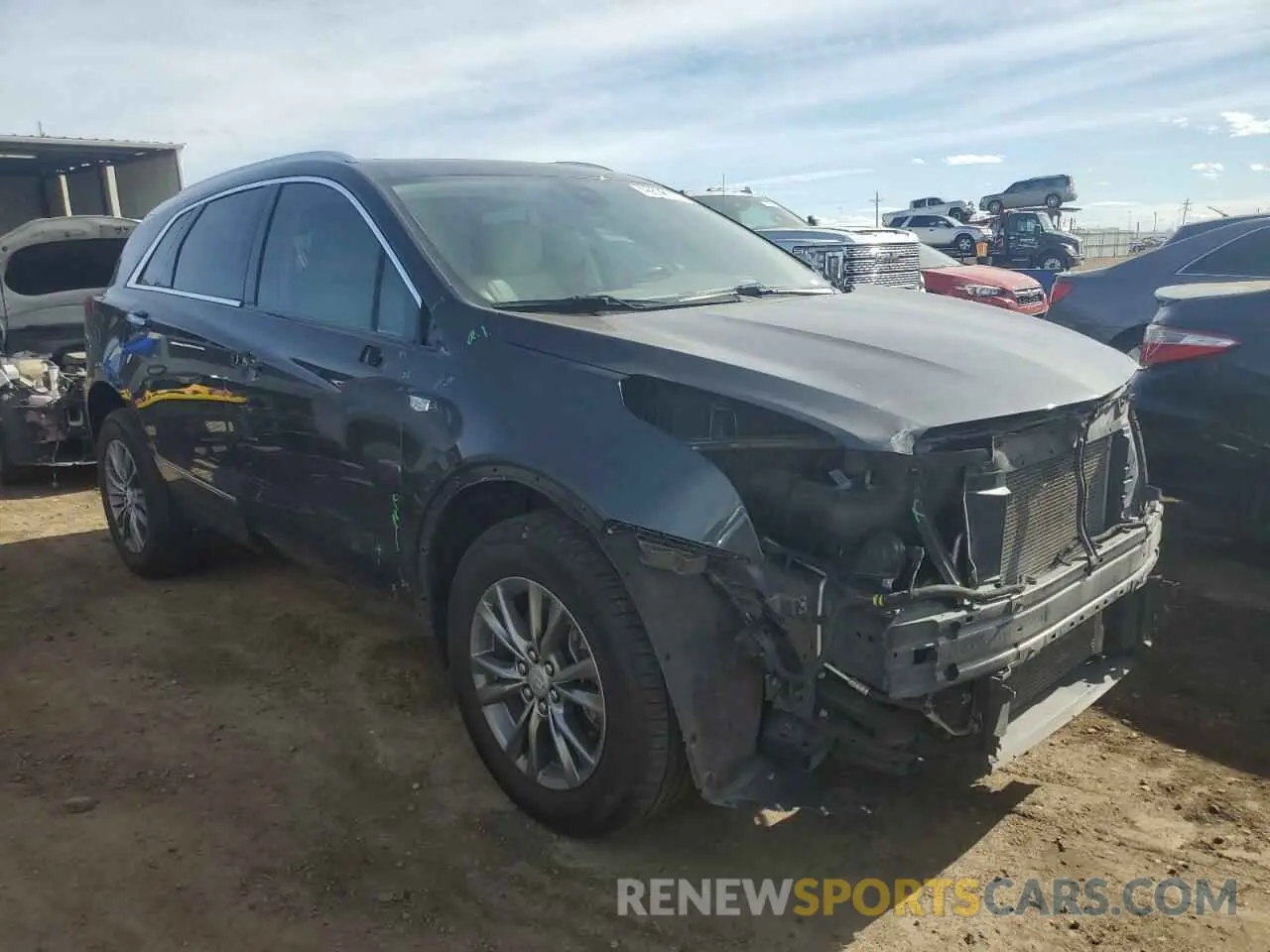 4 Фотография поврежденного автомобиля 1GYKNCRSXMZ178445 CADILLAC XT5 2021