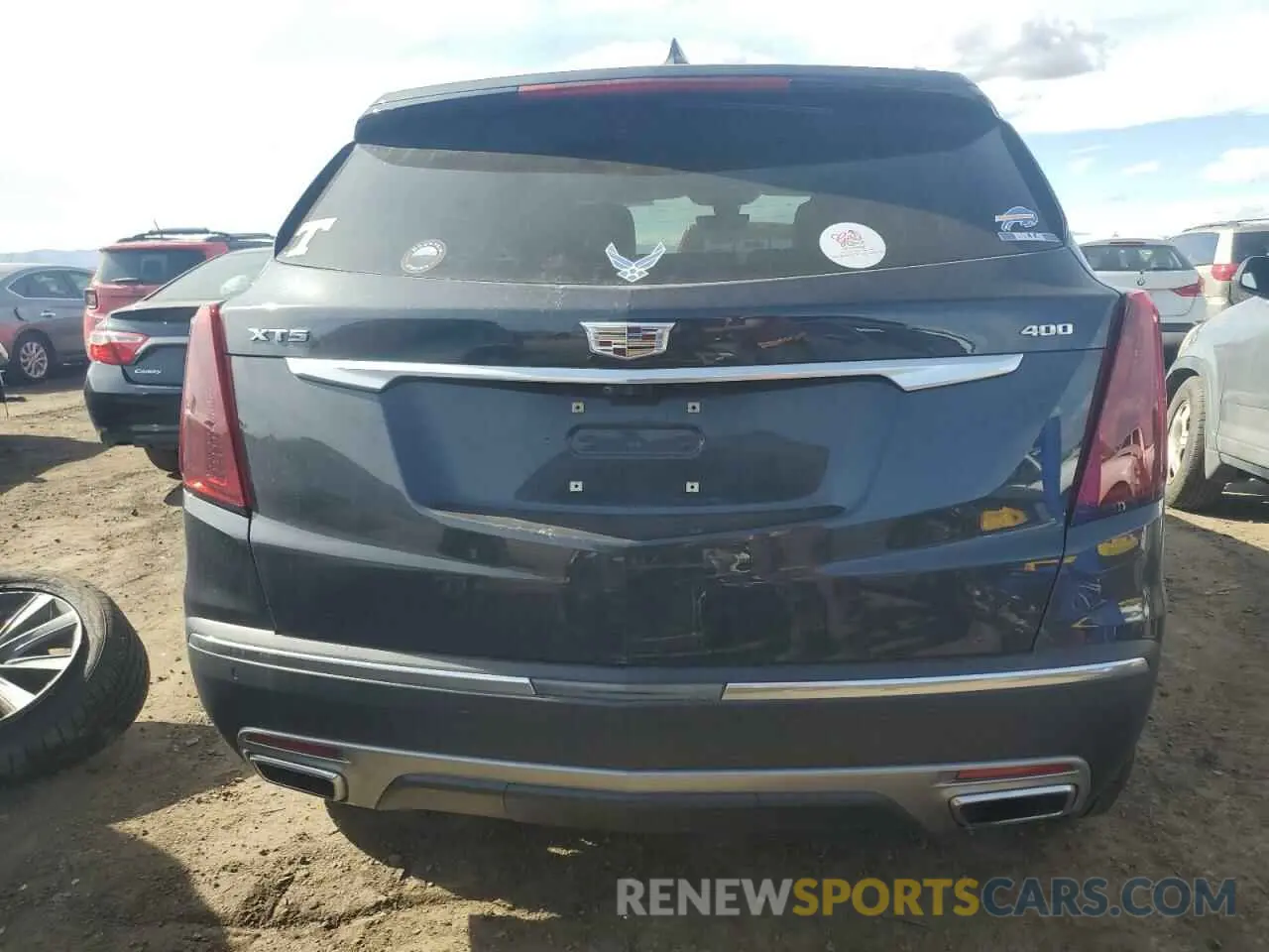 6 Фотография поврежденного автомобиля 1GYKNCRSXMZ178445 CADILLAC XT5 2021