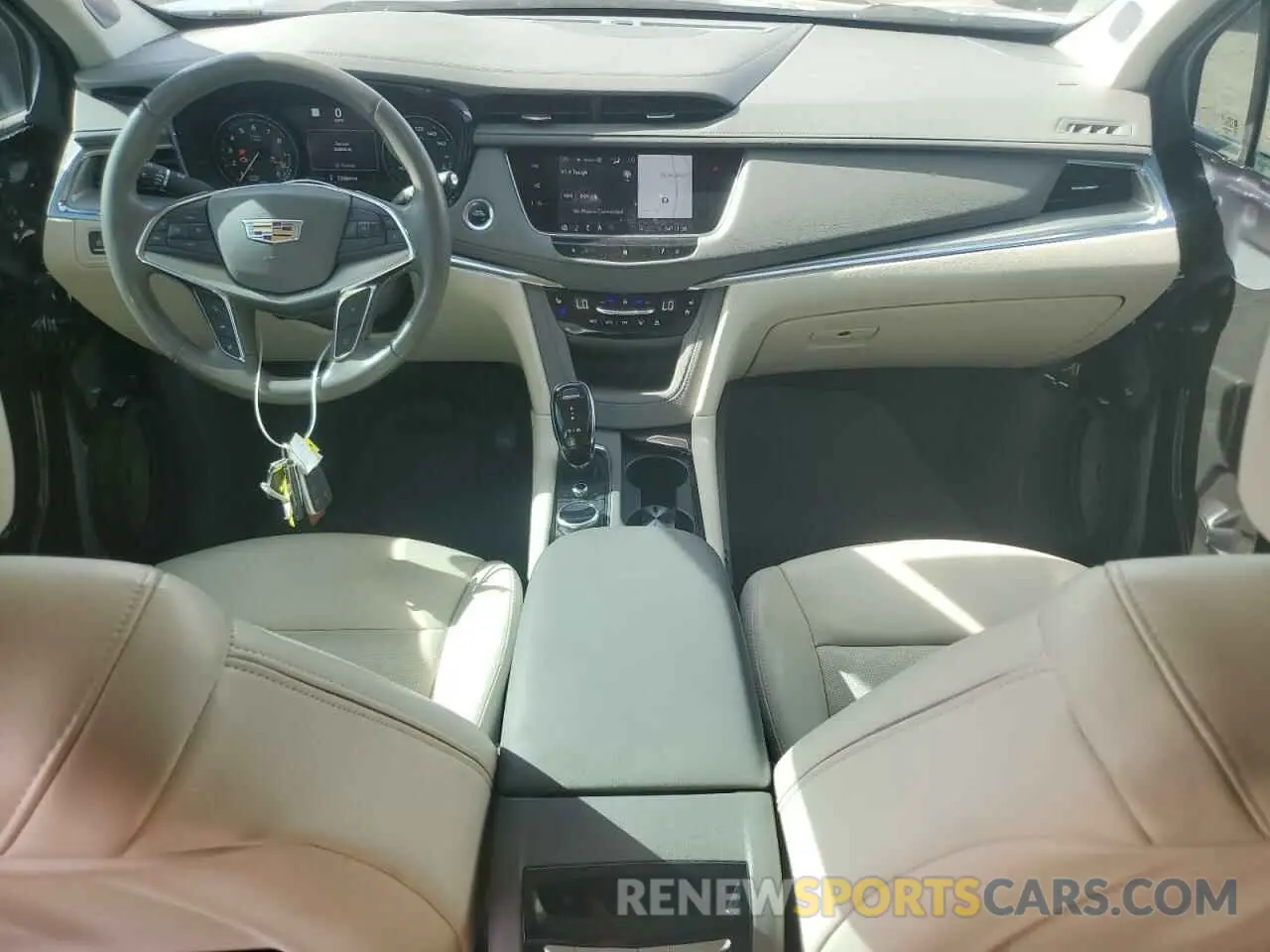 8 Фотография поврежденного автомобиля 1GYKNCRSXMZ178445 CADILLAC XT5 2021