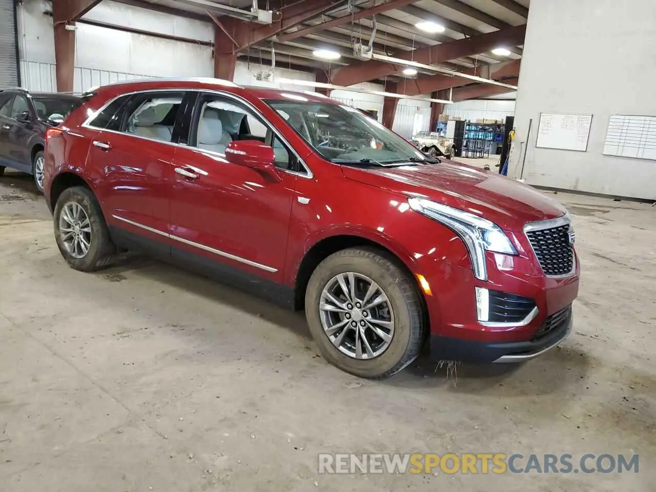 4 Фотография поврежденного автомобиля 1GYKNDR46MZ121487 CADILLAC XT5 2021