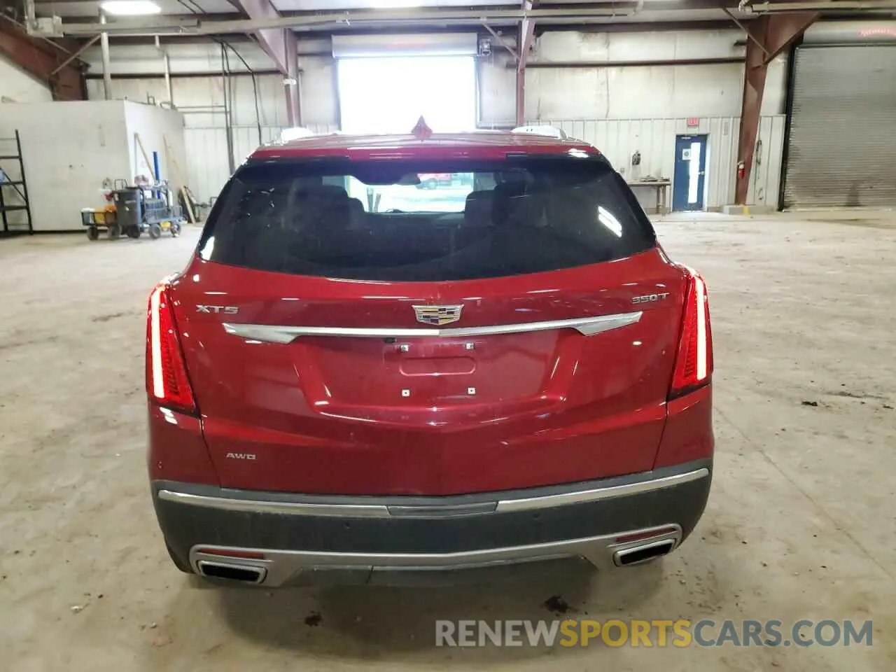6 Фотография поврежденного автомобиля 1GYKNDR46MZ121487 CADILLAC XT5 2021
