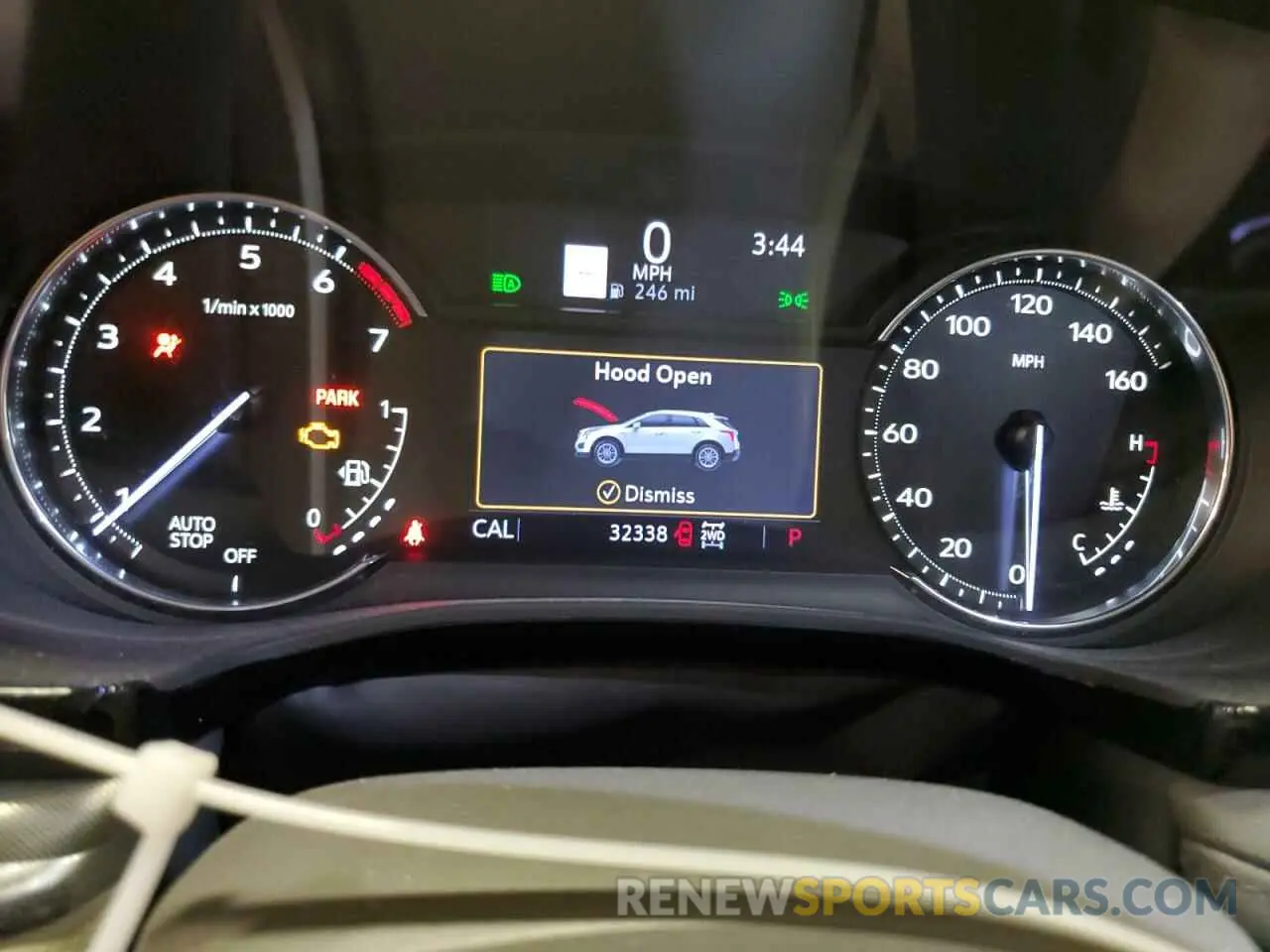 9 Фотография поврежденного автомобиля 1GYKNDR46MZ121487 CADILLAC XT5 2021