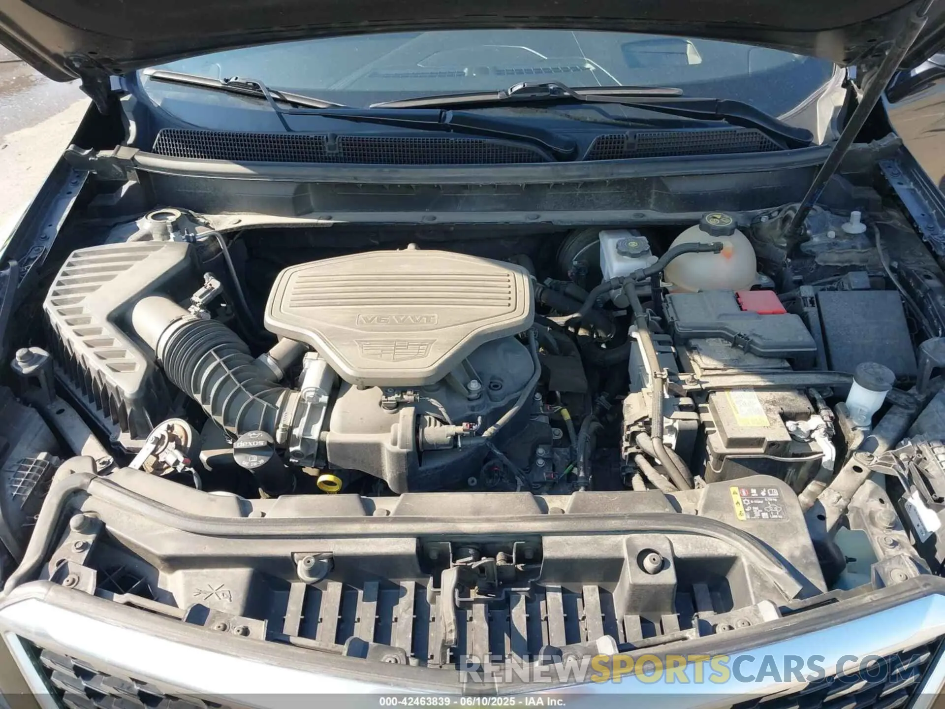 10 Photograph of a damaged car 1GYKNDRS3MZ104502 CADILLAC XT5 2021