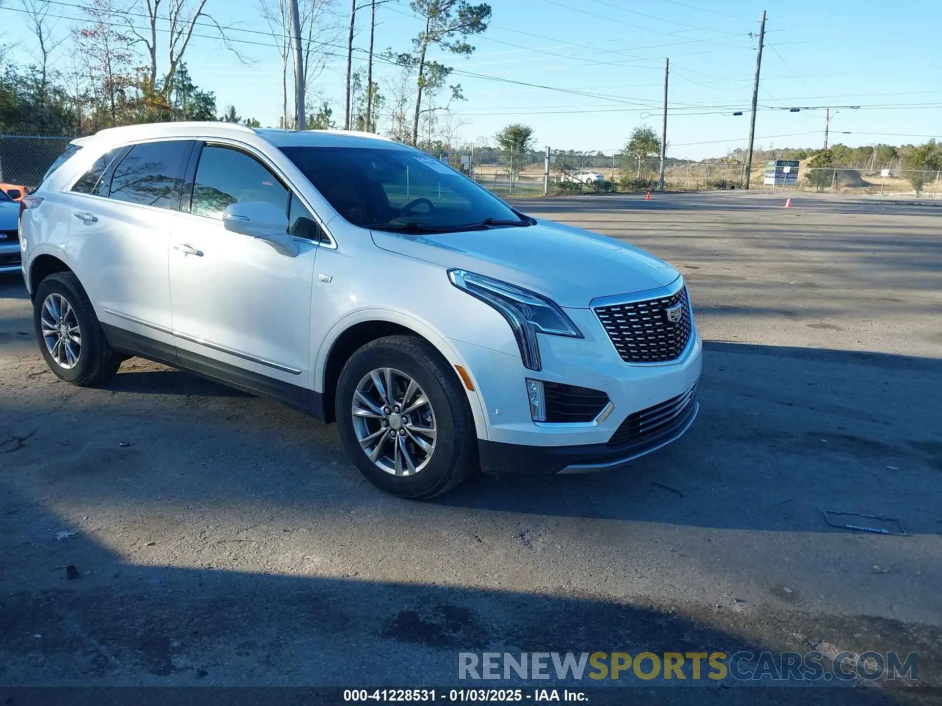 1 Photograph of a damaged car 1GYKNDRS3MZ115273 CADILLAC XT5 2021
