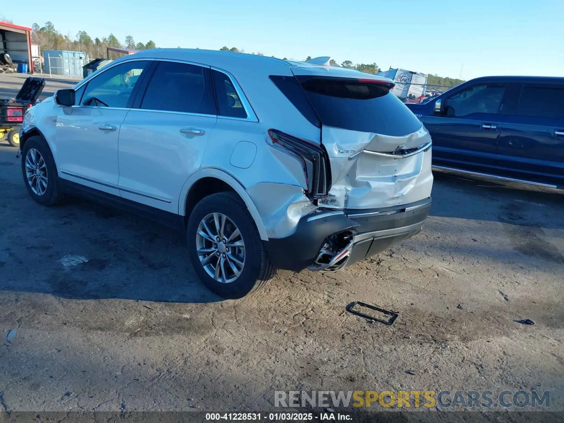 3 Photograph of a damaged car 1GYKNDRS3MZ115273 CADILLAC XT5 2021