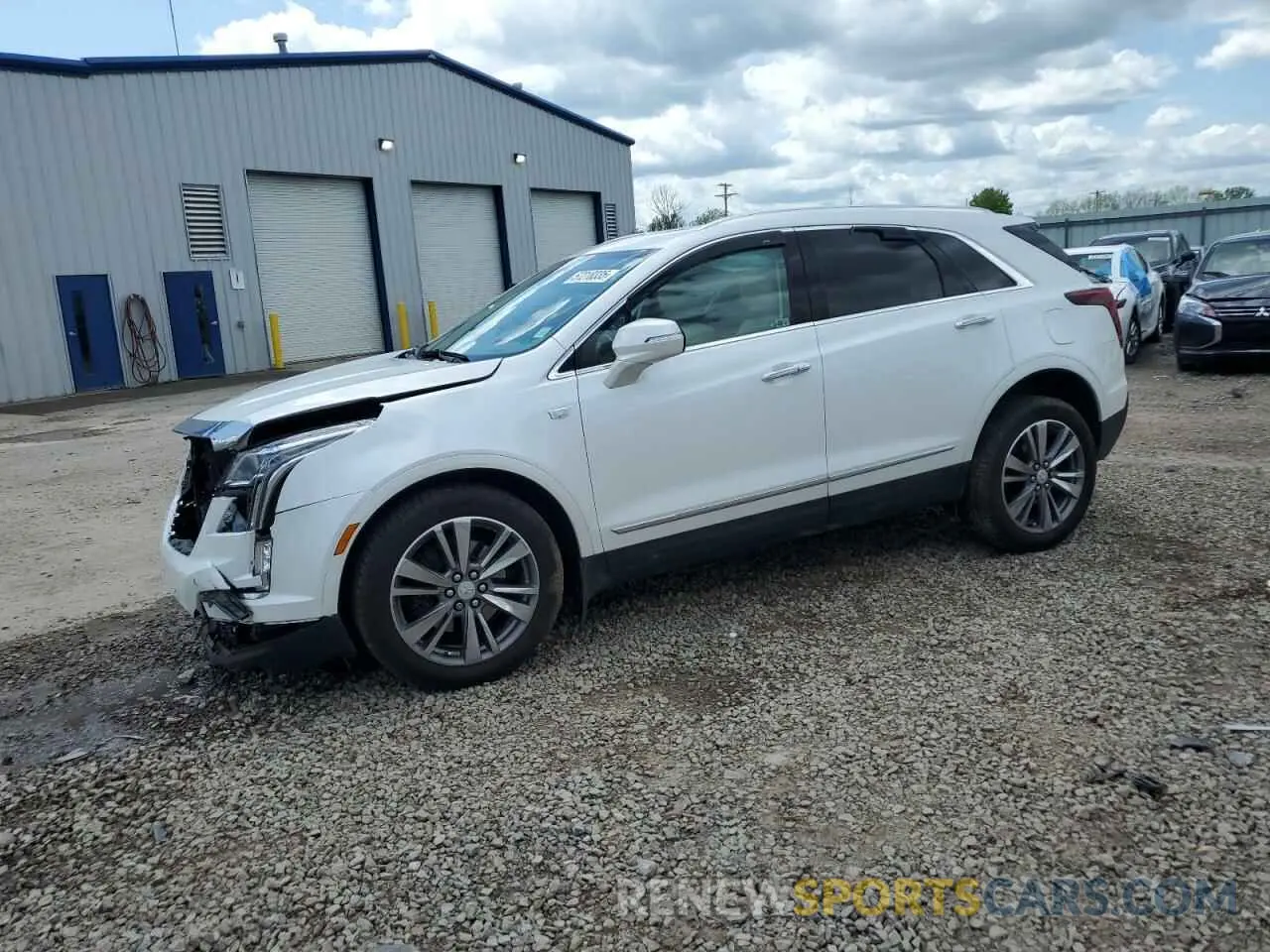1 Photograph of a damaged car 1GYKNDRS4MZ123320 CADILLAC XT5 2021