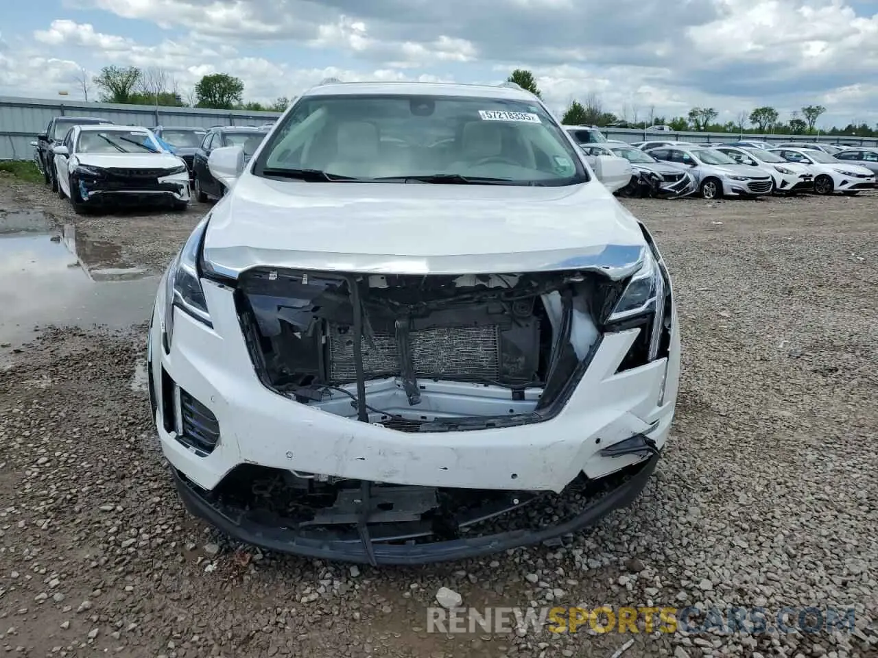 5 Photograph of a damaged car 1GYKNDRS4MZ123320 CADILLAC XT5 2021