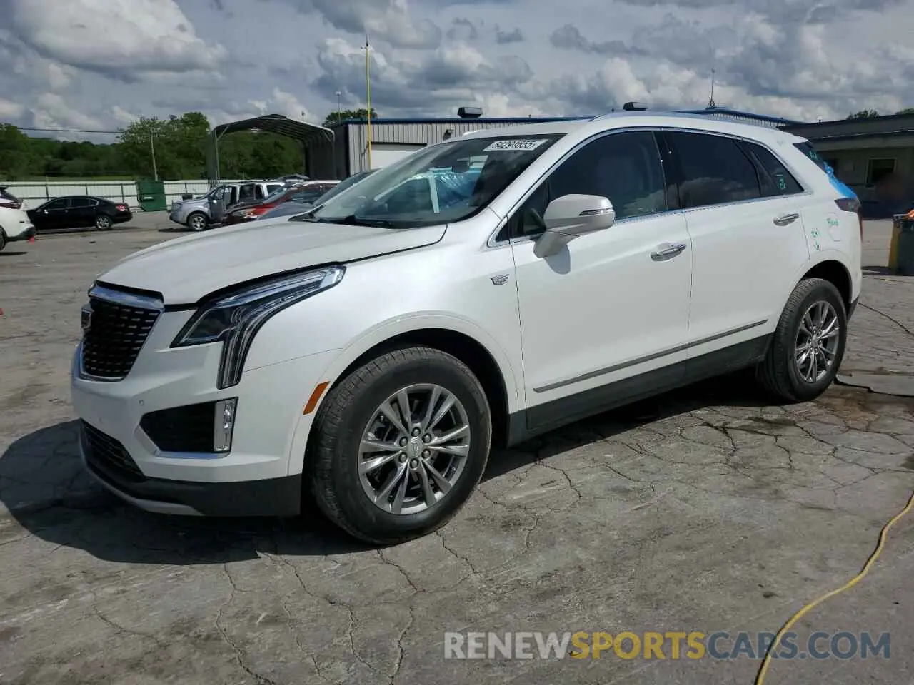 1 Фотография поврежденного автомобиля 1GYKNDRS4MZ168399 CADILLAC XT5 2021