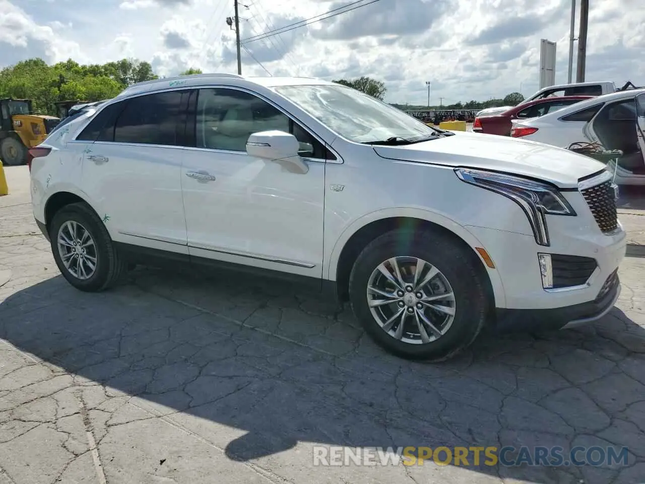 4 Фотография поврежденного автомобиля 1GYKNDRS4MZ168399 CADILLAC XT5 2021