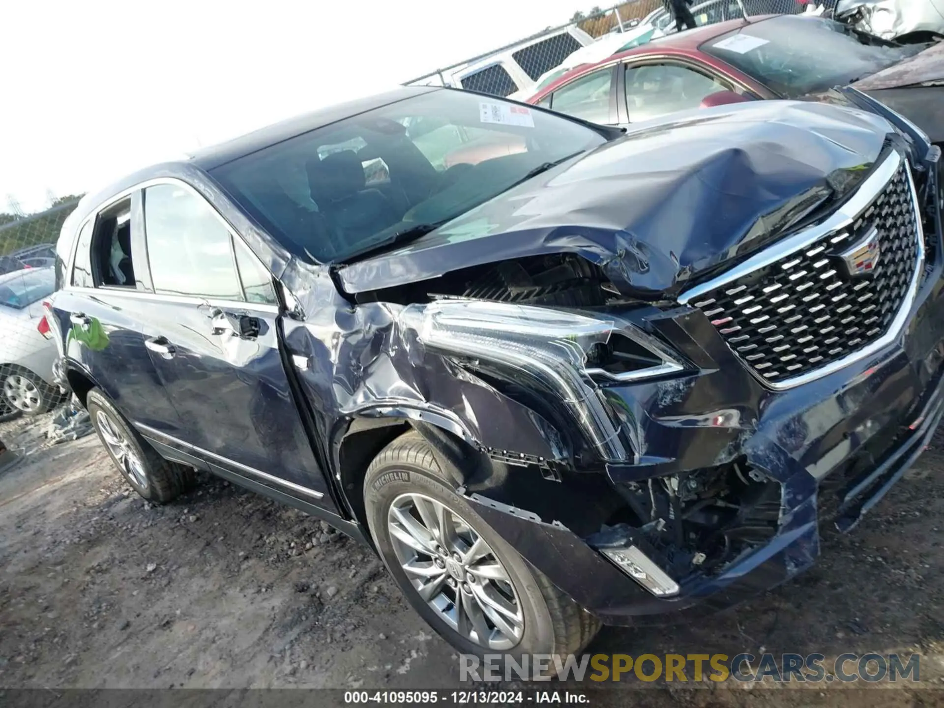 1 Фотография поврежденного автомобиля 1GYKNDRS5MZ122287 CADILLAC XT5 2021