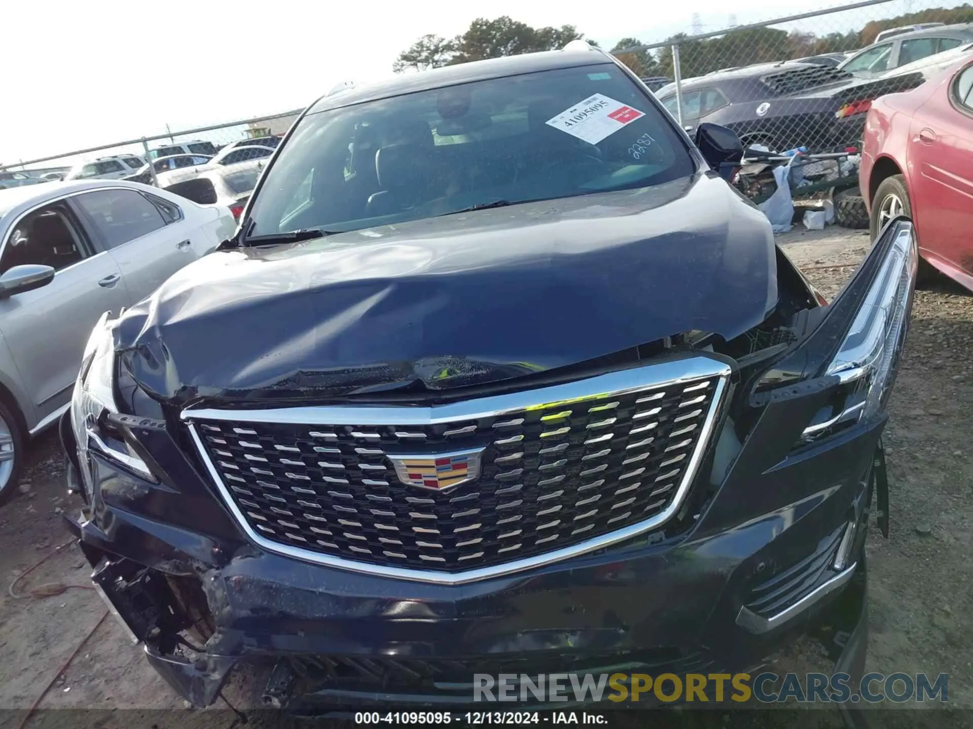11 Фотография поврежденного автомобиля 1GYKNDRS5MZ122287 CADILLAC XT5 2021