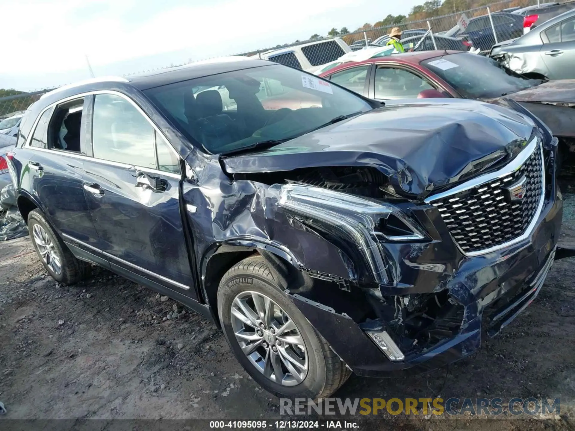 16 Фотография поврежденного автомобиля 1GYKNDRS5MZ122287 CADILLAC XT5 2021