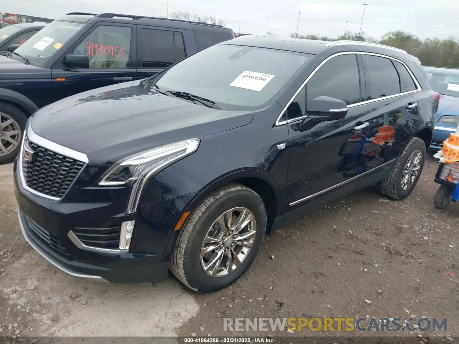 2 Фотография поврежденного автомобиля 1GYKNDRS6MZ147571 CADILLAC XT5 2021