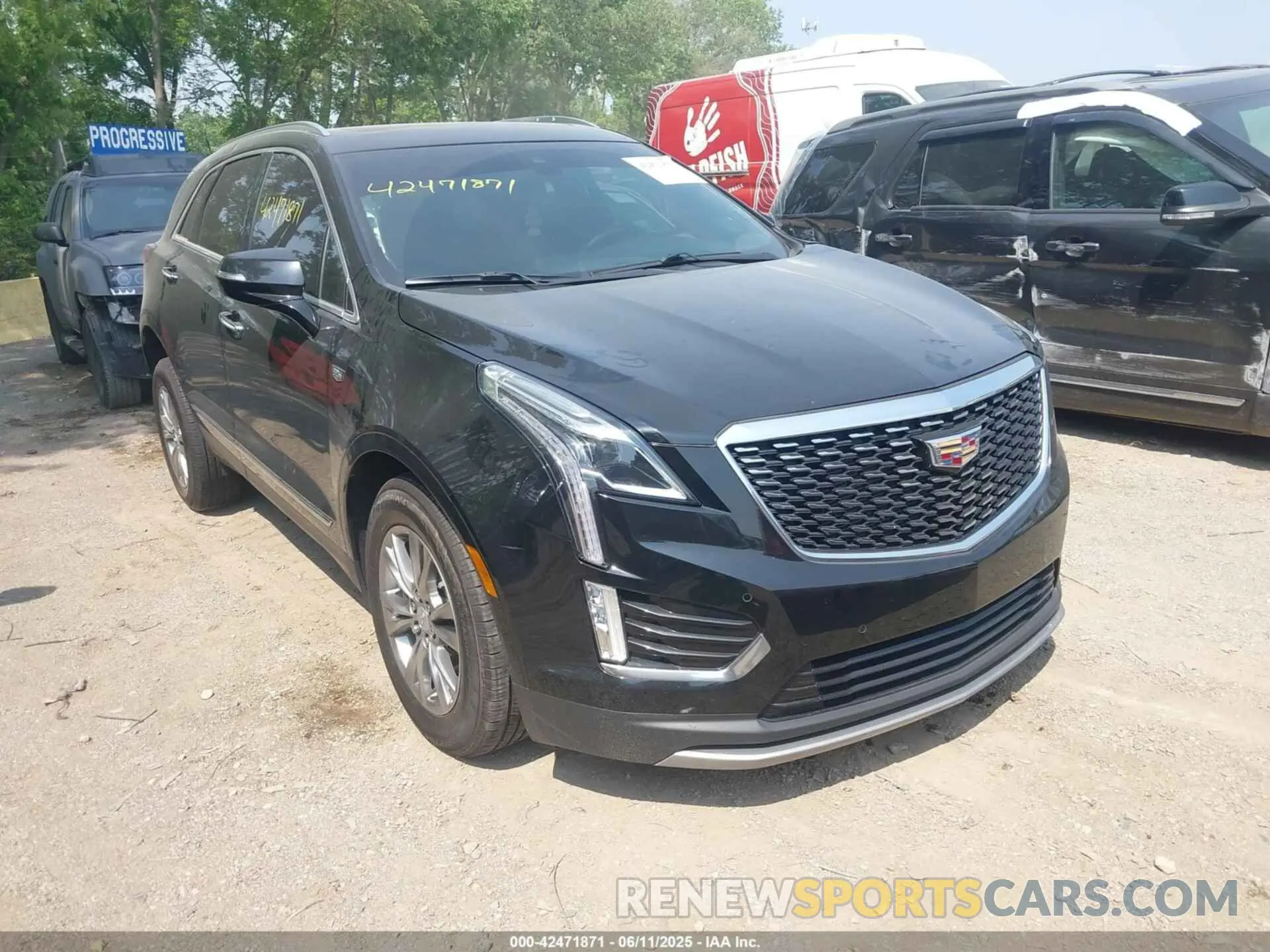 1 Photograph of a damaged car 1GYKNDRS9MZ183772 CADILLAC XT5 2021