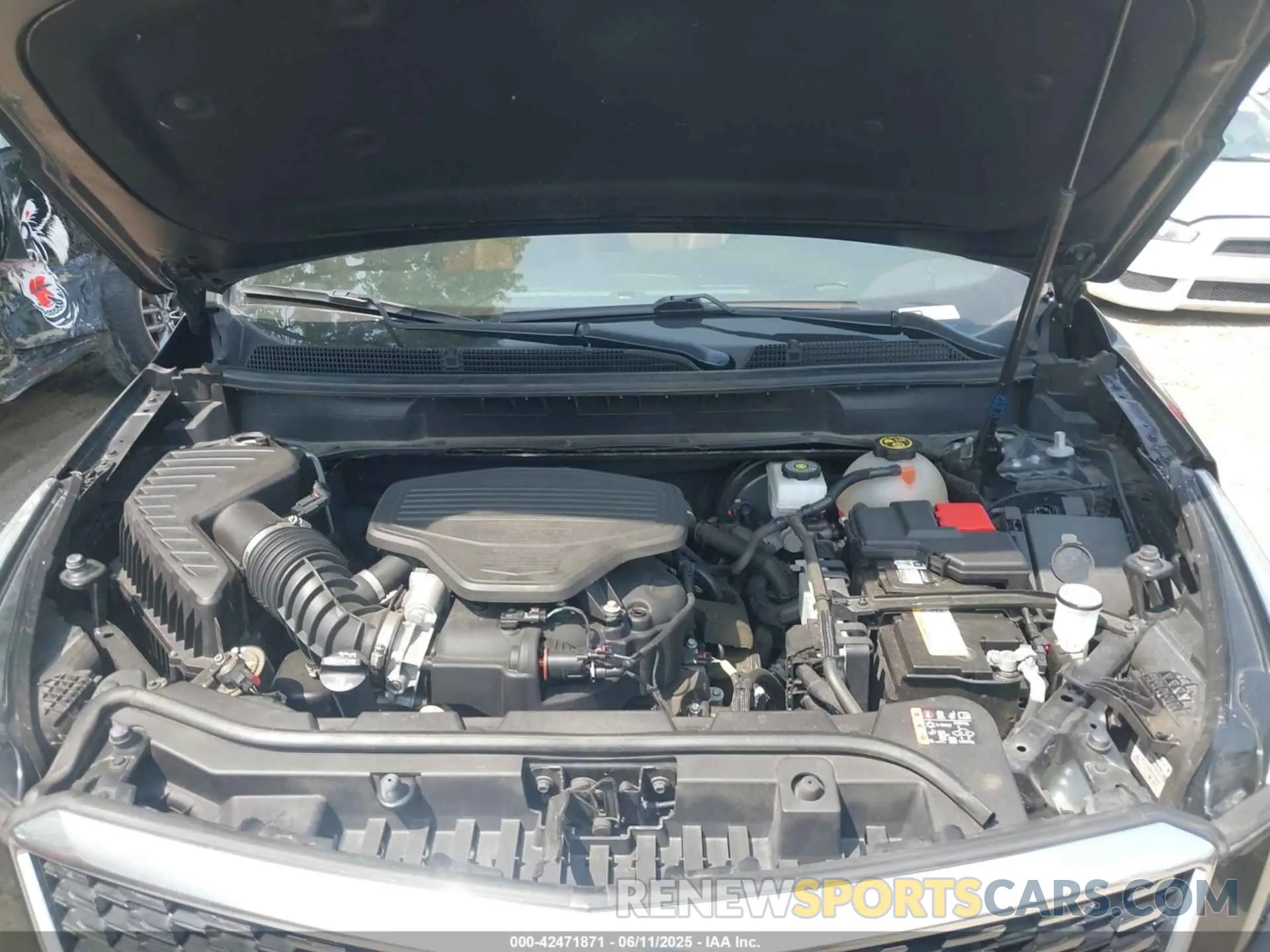 10 Photograph of a damaged car 1GYKNDRS9MZ183772 CADILLAC XT5 2021
