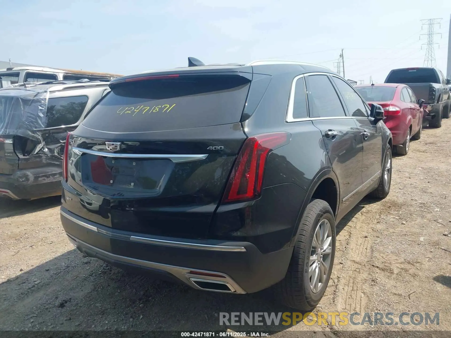 4 Photograph of a damaged car 1GYKNDRS9MZ183772 CADILLAC XT5 2021