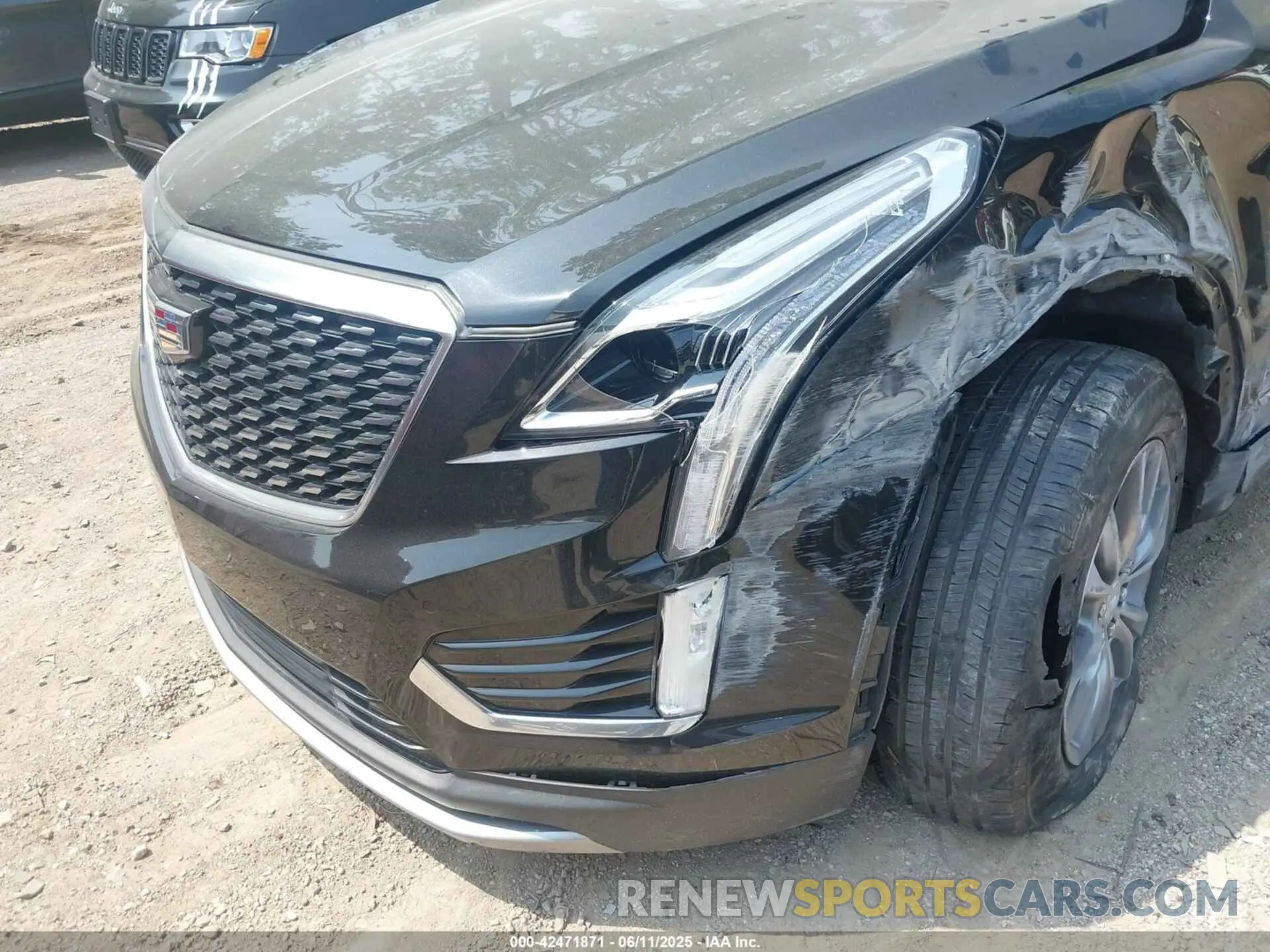 6 Photograph of a damaged car 1GYKNDRS9MZ183772 CADILLAC XT5 2021