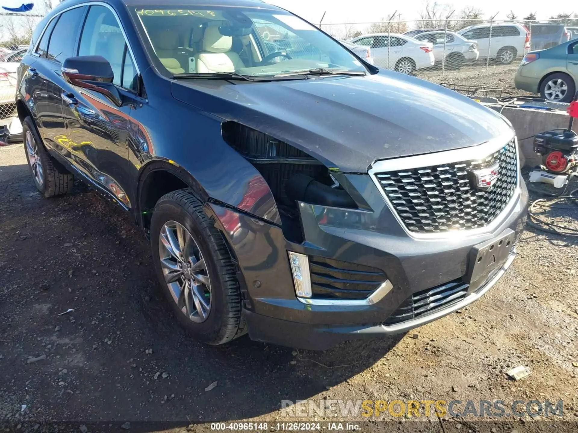 6 Фотография поврежденного автомобиля 1GYKNDRSXMZ170187 CADILLAC XT5 2021