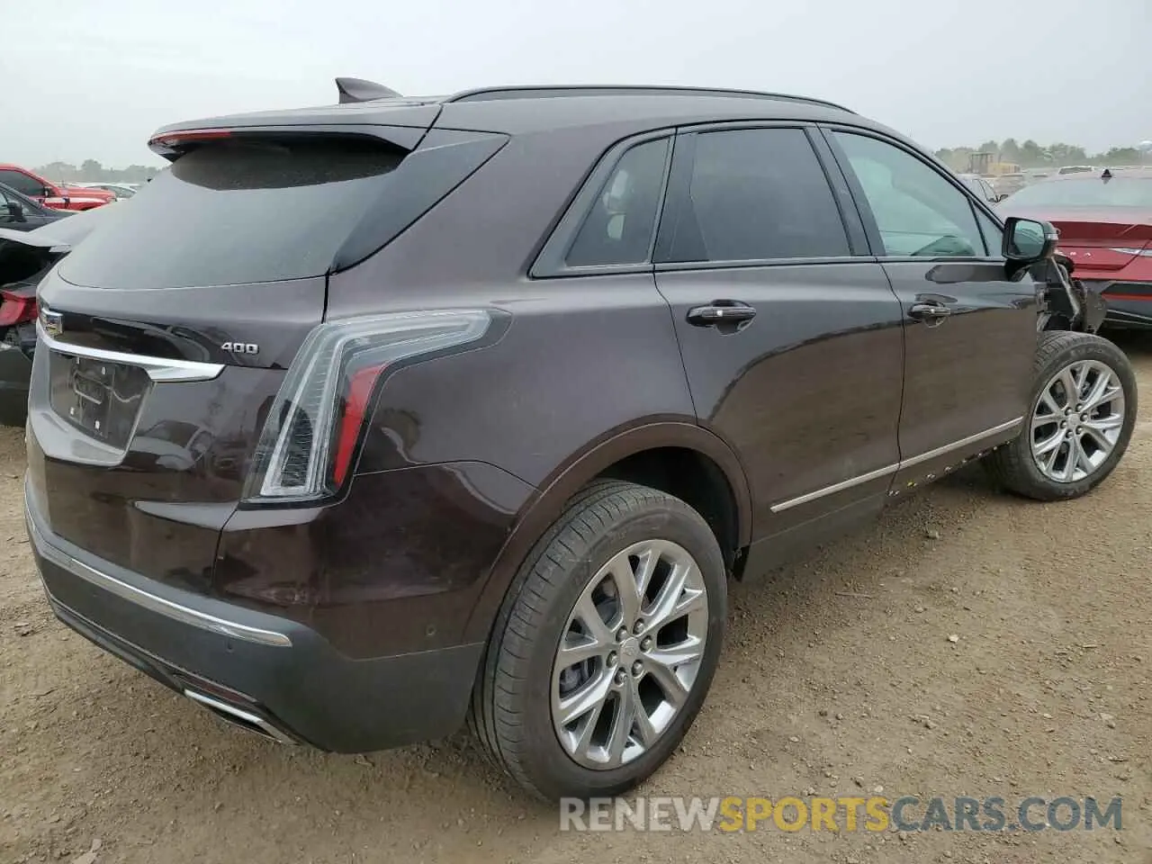 3 Фотография поврежденного автомобиля 1GYKNGRS2MZ142286 CADILLAC XT5 2021